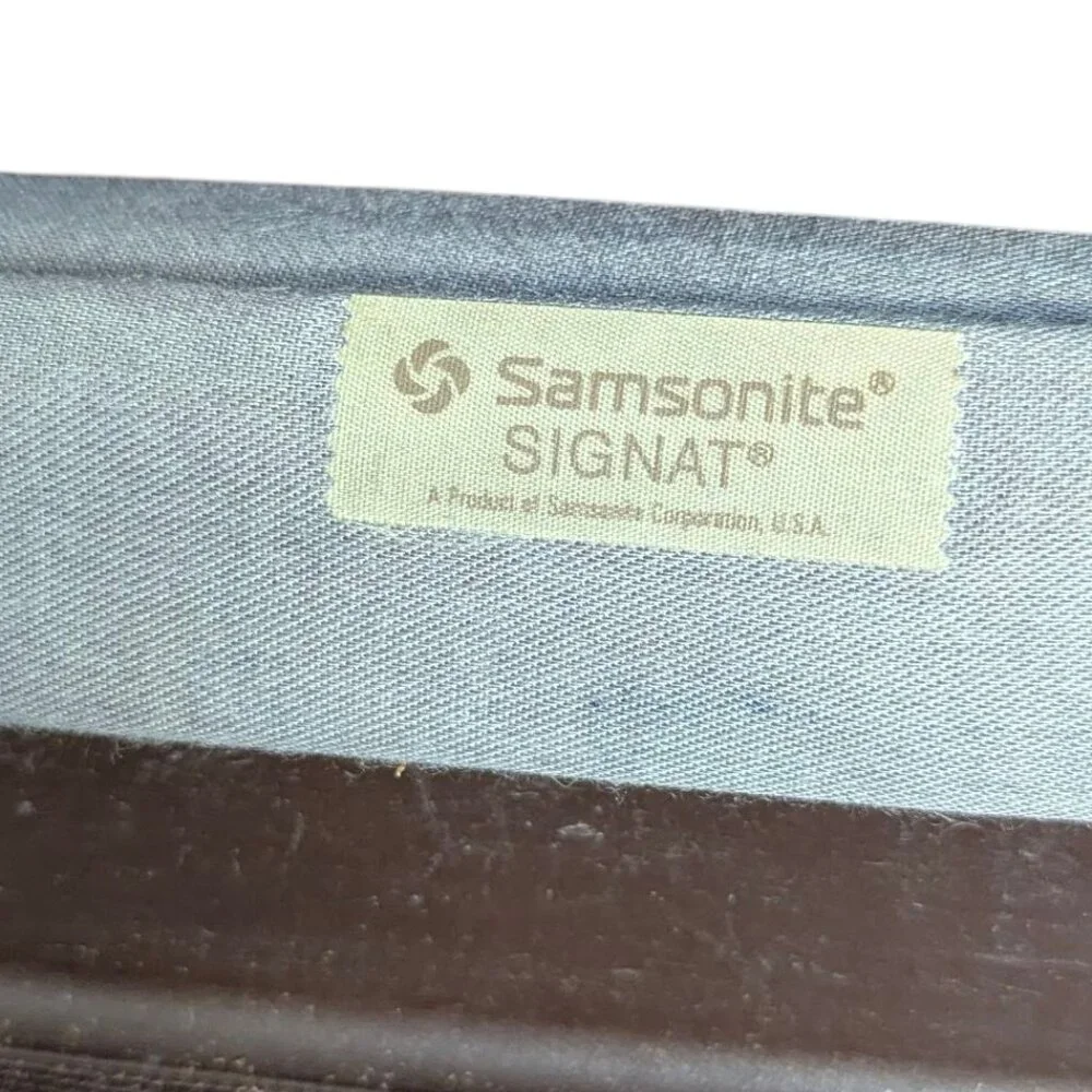 Vintage Samsonite Plastic Hardshell Briefcase